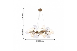 Люстра на штанге Favourite Babylon 2515-15P - 2