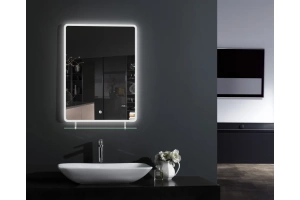 Зеркало Esbano 60х80 с подсветкой и полкой (ESMI2073HDSA) - 2