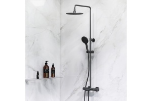 Душевая стойка AM.PM Like F0780522 черная - 2