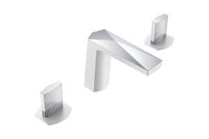 Смеситель для раковины Boheme Venturo белый хром