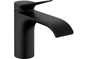 Смеситель для раковины Hansgrohe Vivenis 80 черный матовый