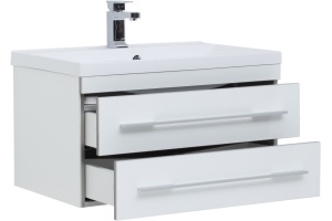 Мебель для ванной Aquanet Верона 75 подвесная белая - 3