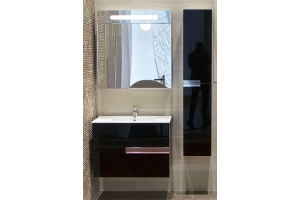 Тумба для комплекта Roca Victoria Nord Black Edition 80 черная - 3