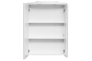 Зеркало-шкаф Aquaton Норма 65 с подсветкой белый - 2