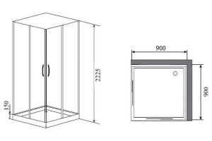 Душевая кабина Timo Ilma 109 - 2