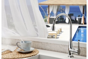 Смеситель для кухни GPD Solus хром - 3