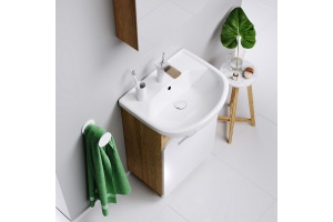 Тумба для комплекта Aqwella Вега 55, дуб сонома - 3