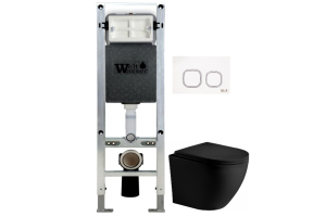 Комплект Weltwasser AMBERG 350 ST + MERZBACH 004 MT-BL + AMBERG RD-WT (10000006549)