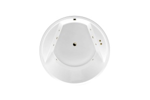 Ванна акриловая Excellent Great Arc Soft 160 с гидромассажем белый - бронза