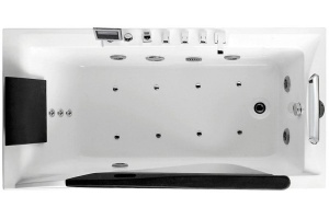 Акриловая ванна Gemy 181х92 с гидромассажем (G9055 O R) - 2