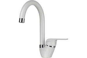 Смеситель Granula GR-1024 арктик, для кухонной мойки