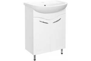 Тумба под раковину Onika Лада 60 белый (106002)