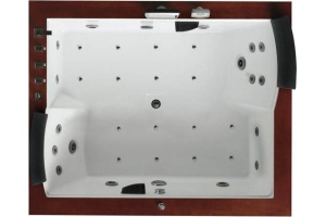 Гидромассажная ванна Gemy  186x151 см (G9052 II O L)