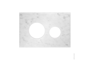 Лицевая панель TECEloop, белый мрамор