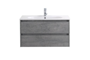 Тумба с раковиной BelBagno Kraft 80 серый