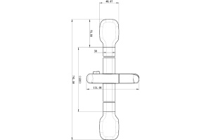 Душевая штанга Lemark LM8078C - 2