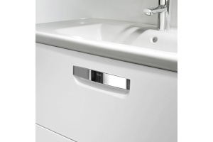 Тумба с раковиной Roca Gap 80 белая матовая - 3