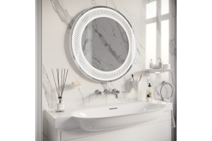 Зеркало круглое DIWO Тула 77 с подсветкой, круглое, сенсорное управление - 3