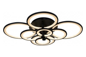 Потолочная люстра iLedex Ring A001/8 BK