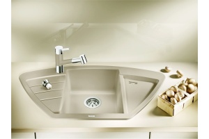 Мойка из гранита Blanco Zia бежевый (514759) - 2