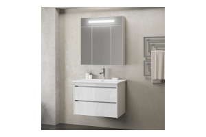 Тумба под раковину Opadiris Фреш 80 белая - 2