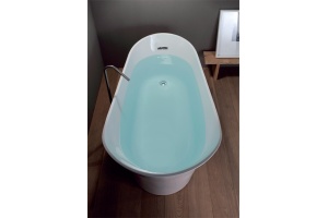 Акриловая ванна Kerasan Waldorf 743201 167x82 отдельностоящая - 2