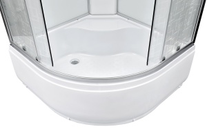 Душевая кабина DETO EM4580 с высоким поддоном, с сиденьем - 3