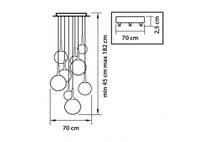 Подвесной светильник Lightstar Globo 813093 - 3