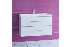 Тумба для комплекта подвесная СанТа Омега Фостер 80 белый - 3