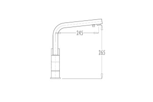 Смеситель для кухонной мойки  KAISER Sonat (34044-5) - 2
