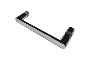 Душевой уголок Abber Zart 110x70 профиль хром стекло прозрачное - 3