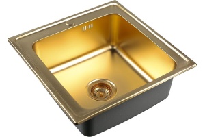 Мойка кухонная Zorg Inox Pvd SZR-5050 bronze
