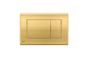 Кнопка смыва AlcaPlast  золото (M275)