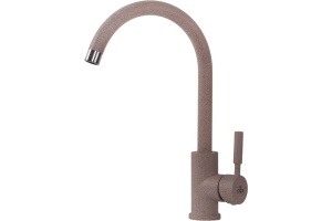 Смеситель для кухни Paulmark Holstein бежевый матовый