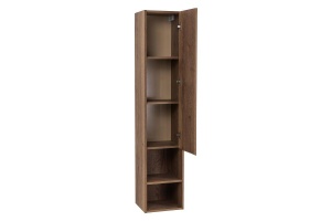 Шкаф-пенал Belbagno Kraft 33х160 R темное дерево - 3