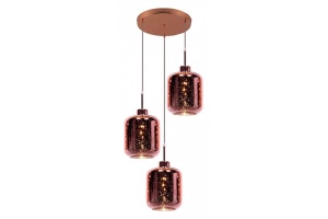 Подвесной светильник LUMINA DECO Alacosmo LDP 6811-3 RD R.GD