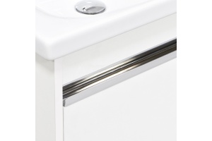 Тумба под раковину Aquaton Капри 60 белый глянцевый - 3