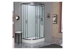 Душевая кабина Frank Brilliant 120х80 правая стекло матовое - 3