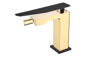 Смеситель для биде Boheme Q золото с черным