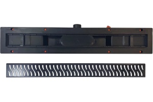 Душевой лоток Veconi Harmony B 450 черный матовый - 3