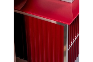 Столешница под раковину Armadi Art Lucido 100 бордо - 3