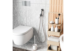 Гигиенический душ Wasserkraft со смесителем хром - 2