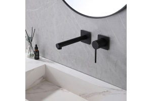 Смеситель для раковины ABBER Emotion черный матовый (AF8812B) - 2