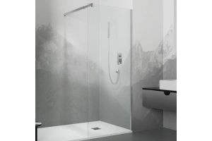 Душевая перегородка RGW Walk In WA-001 90х195 профиль хром стекло прозрачное