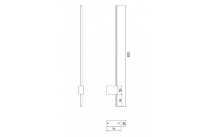 Настенный светильник Maytoni Technical Pars C070WL-L6GB3K - 3