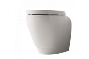 Унитаз приставной Simas Bormio с крышкой белый - 2