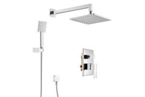 Swedbe Platta Душевой комплект со встроенным смесителем и верхним душем 5540