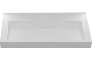 Мебель для ванной Armadi Art Flat 80 подвесная, белый глянец - 3