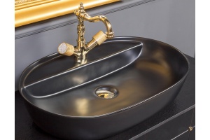 Мебельная раковина Armadi Art Vallessi 871, черная