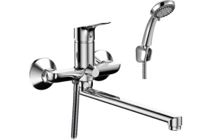 Смеситель для ванны Rossinka  хром (RS29-33)